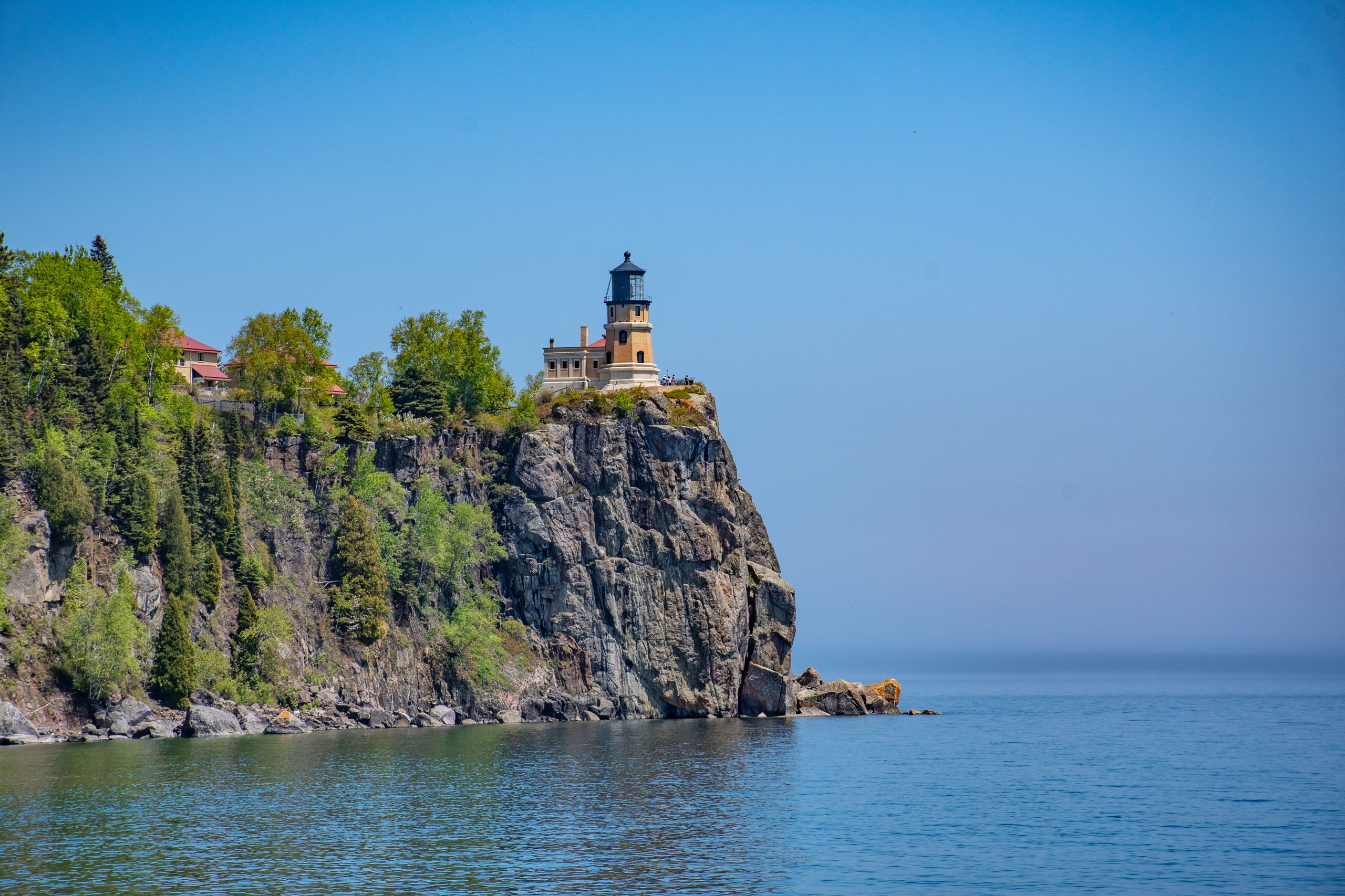 Every November, Thousands of People Drive to This Minnesota Cliff to Watch a Lighthouse Light Up