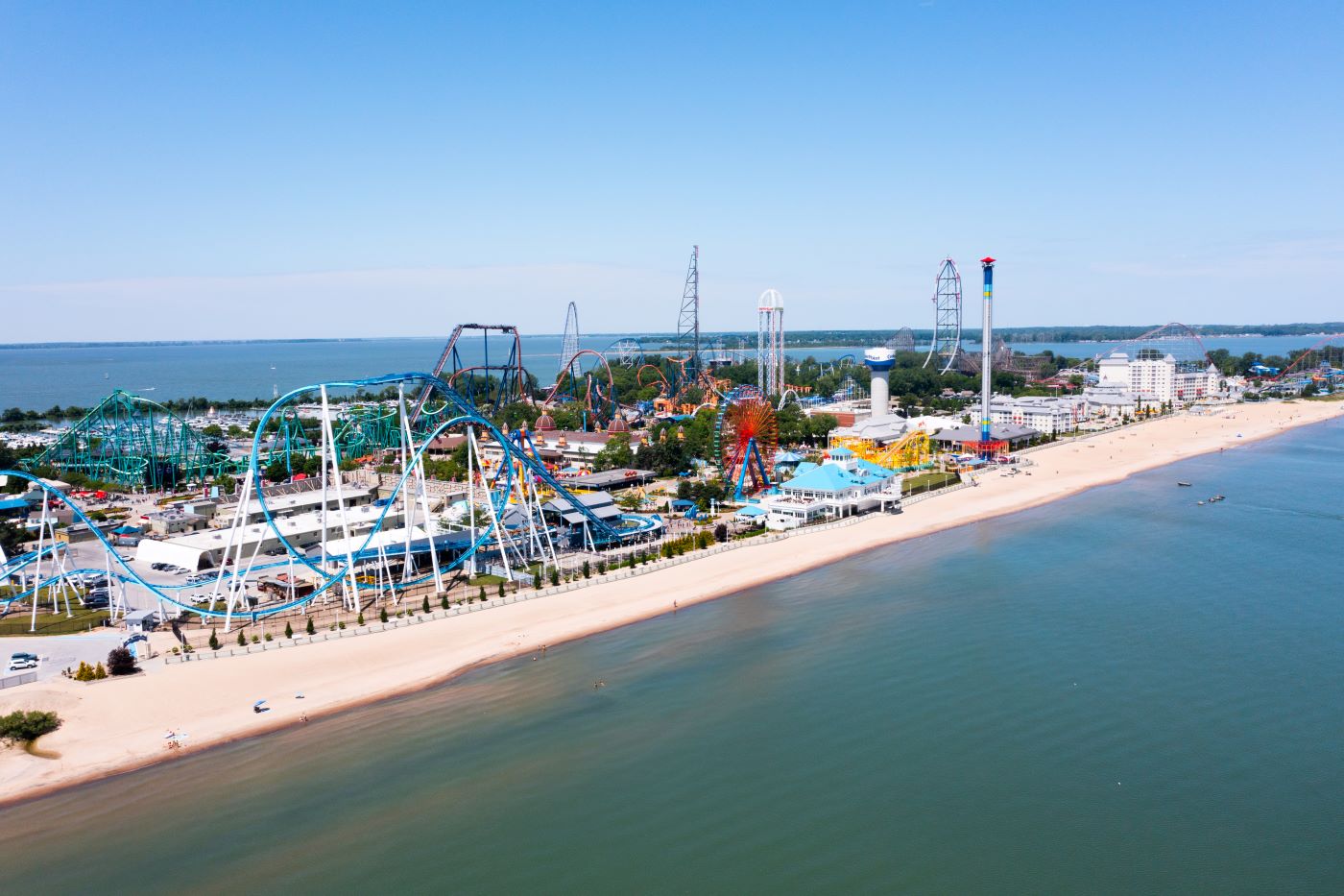 This Ohio Park Has 17 Roller Coasters and the Highest-Capacity Sports Venue on Earth