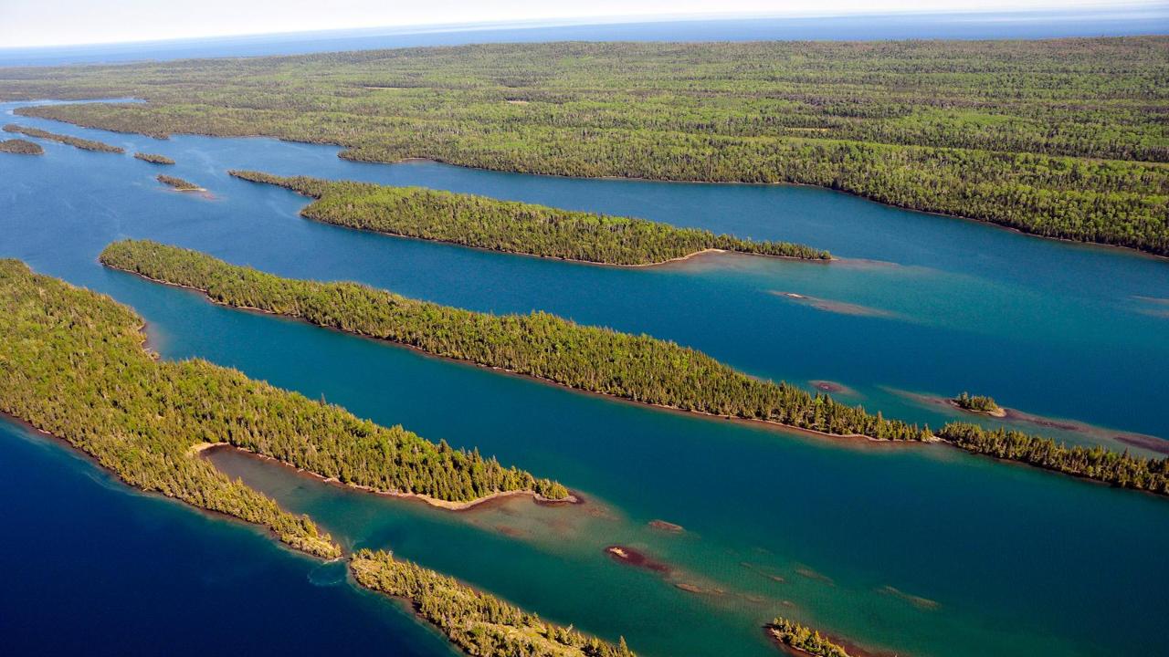 The Michigan National Park With No Roads, No Cars, and No Way In Except By Boat or Floatplane