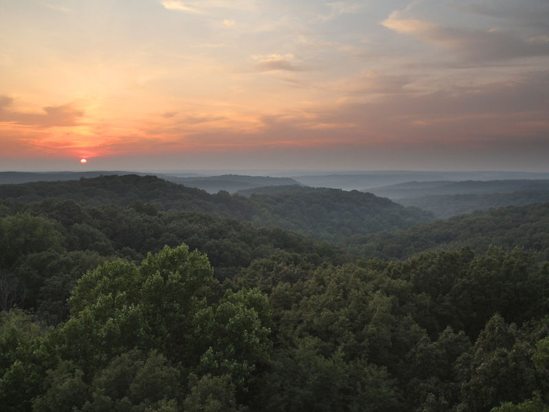 The Indiana Forest That Hides Ancient Burial Mounds, Wild Caves, and Surprisingly Wild Backcountry