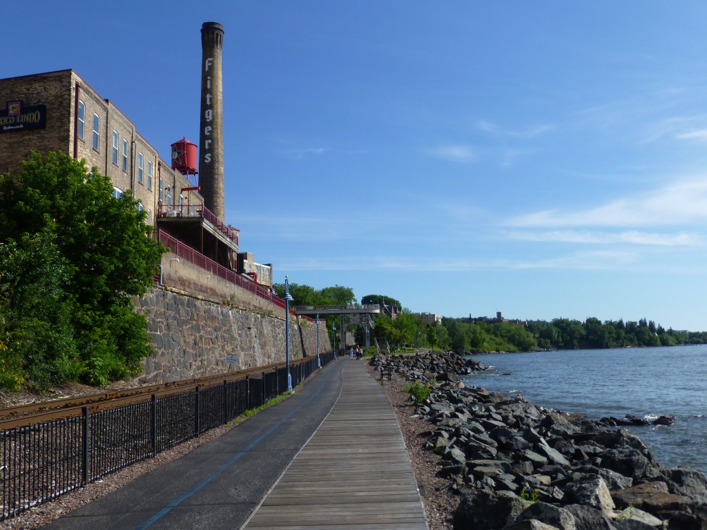 The Duluth Waterfront Trail Where Giant Freighters Pass Close Enough to Read the Names on Their Hulls