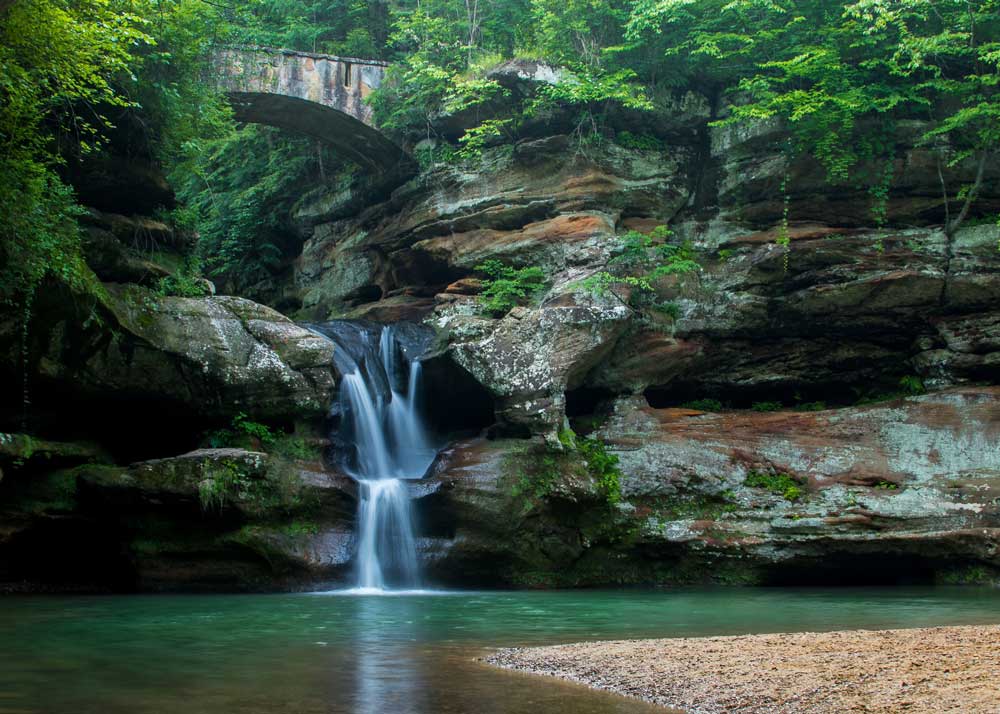 The Ohio Park With Caves, Frozen Waterfalls, and Cliffs That Has To Be On Your List