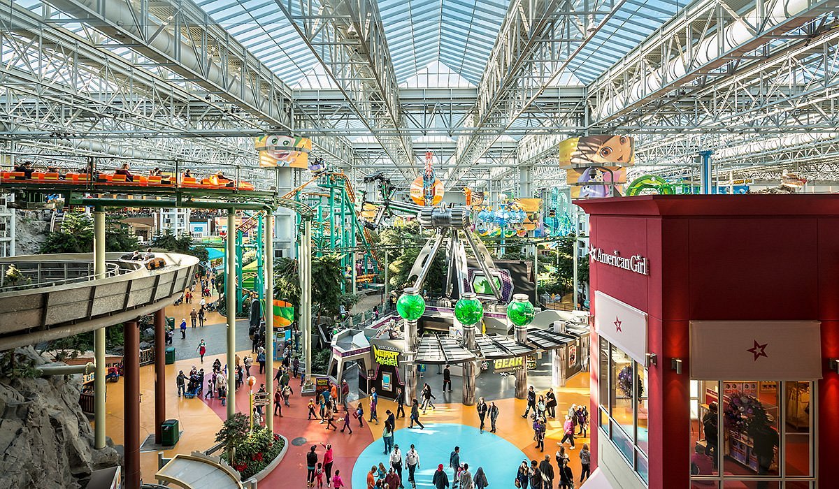 It Has an Indoor Roller Coaster, a Shark Tunnel, and 500 Stores — and It’s All Under One Roof