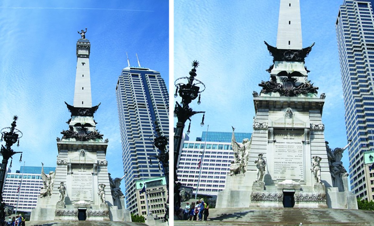 The Soldiers and Sailors Monument is something you just can’t miss